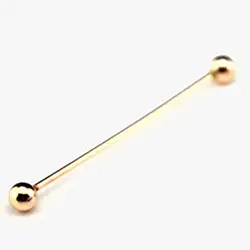 Golden ball collar pin bars
