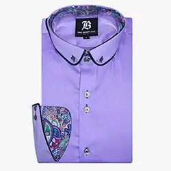 10153, MEN'S LIGHT PURPLE SHIRT MEN'S LIGHT PURPLE SHIRT